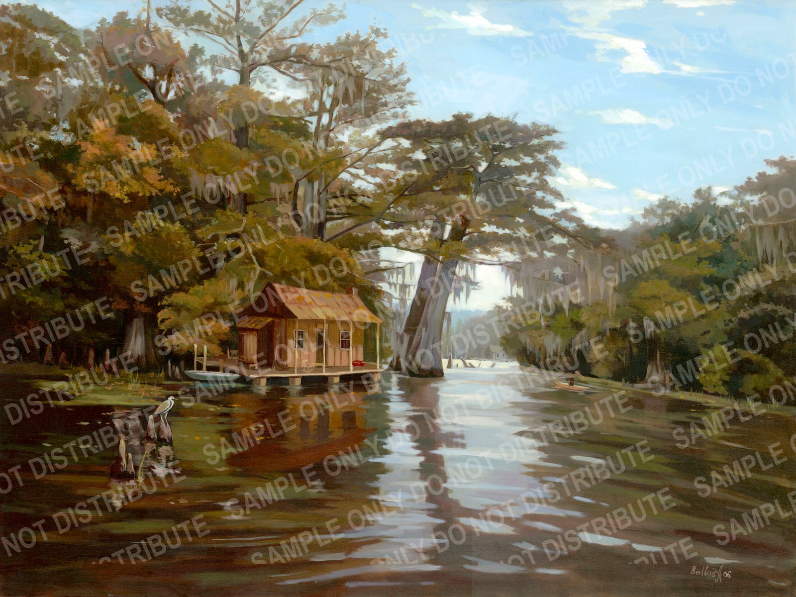 Daylight On The Louisiana Bayou