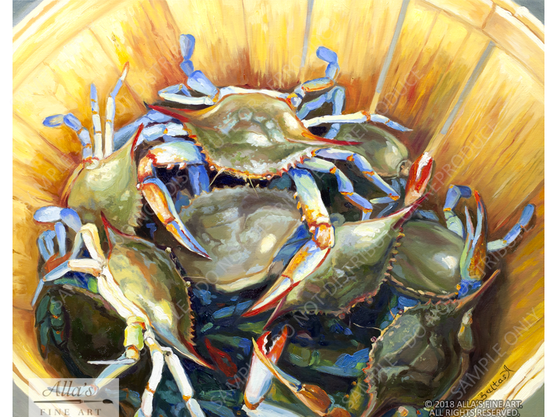 Blue Crabs - Original Artwork