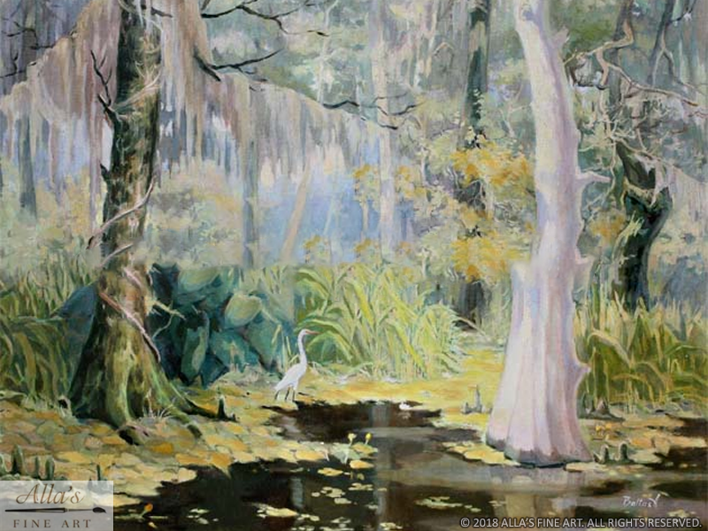 Honey Island Swamp 2 - Original Artwork