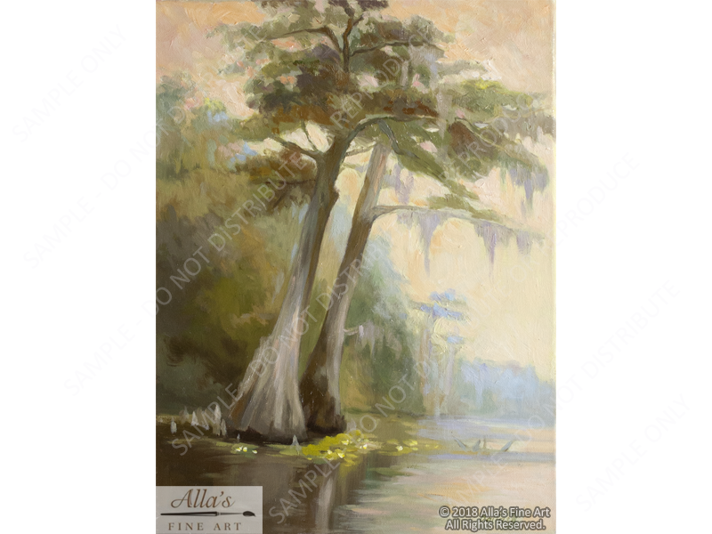 Louisiana Bayou 1 - Original Artwork