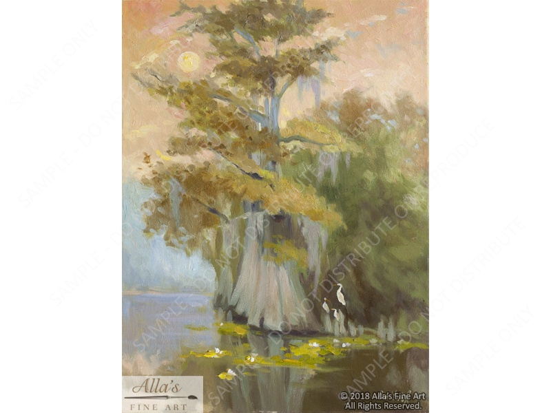 Louisiana Bayou 2 - Original Artwork