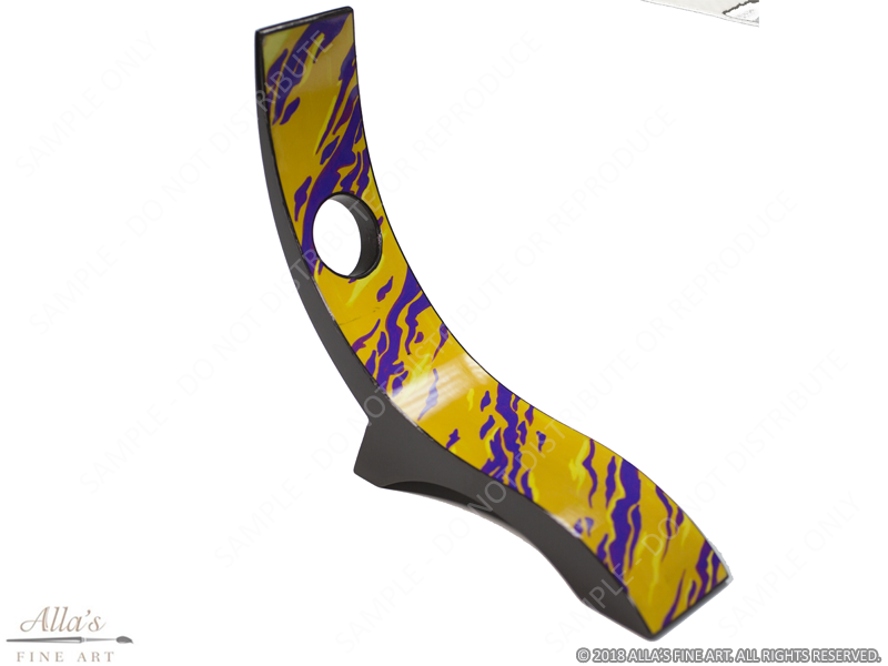 Tiger Stripe Wine Holder