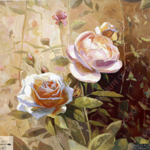 Roses in the Garden Light