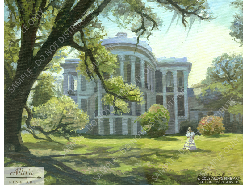 Nottaway Plantation - Original Artwork