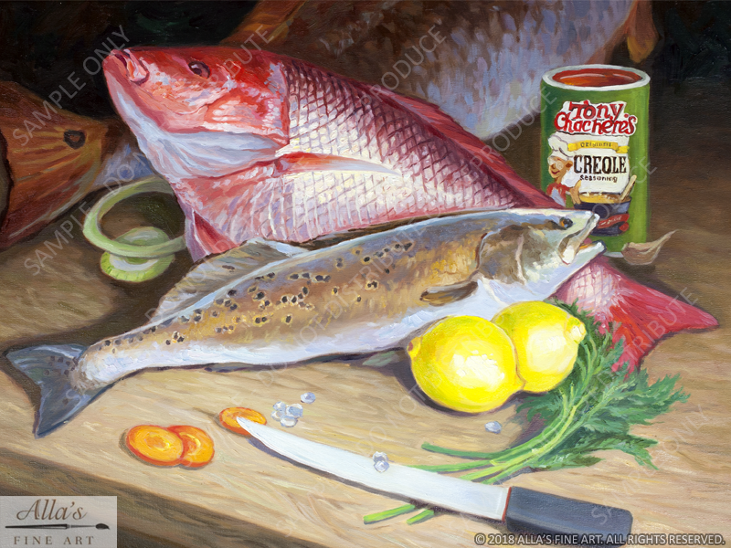 After the Catch - Original Artwork