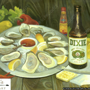 Oysters With Dixie Beer