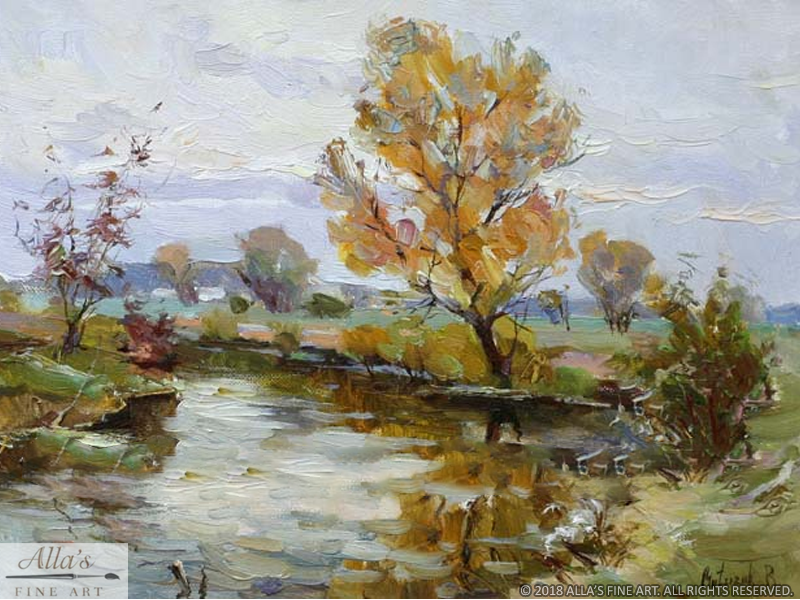 Autumn River 1 - Original Artwork