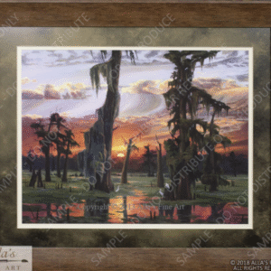 Sunset On The Bayou