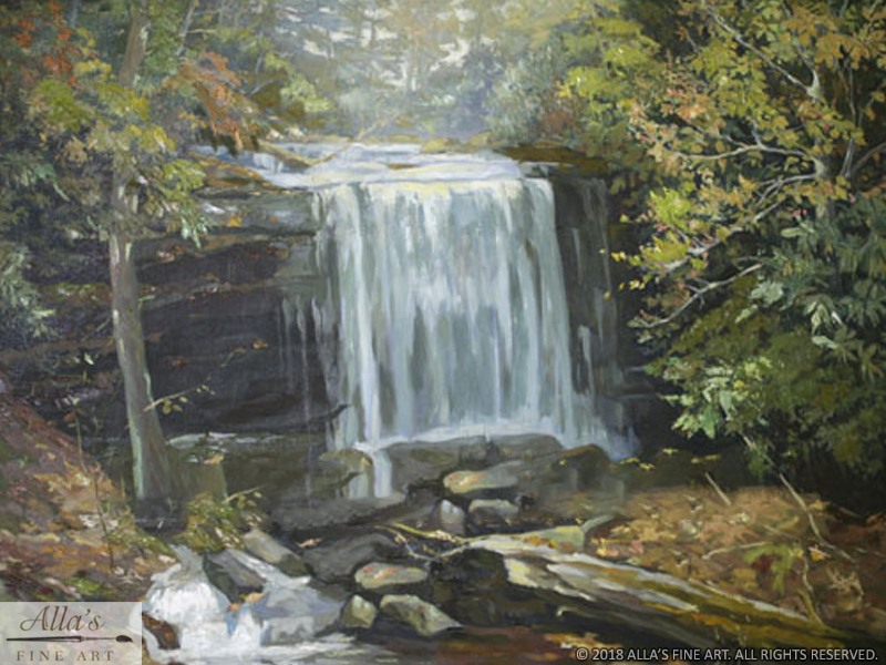 Waterfall - Original Artwork