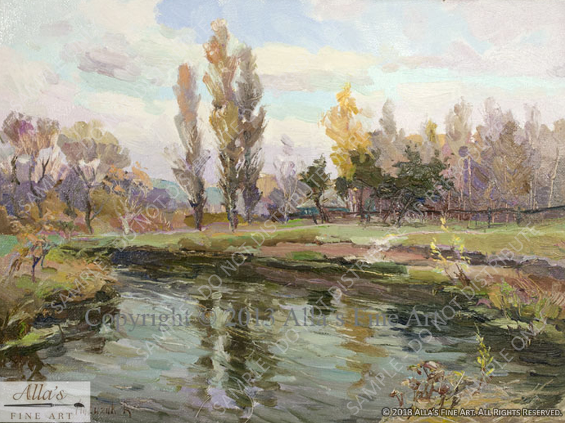 Spring Creek In The Country