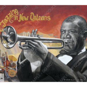 Jazz Greats - Louis Armstrong - Original Artwork
