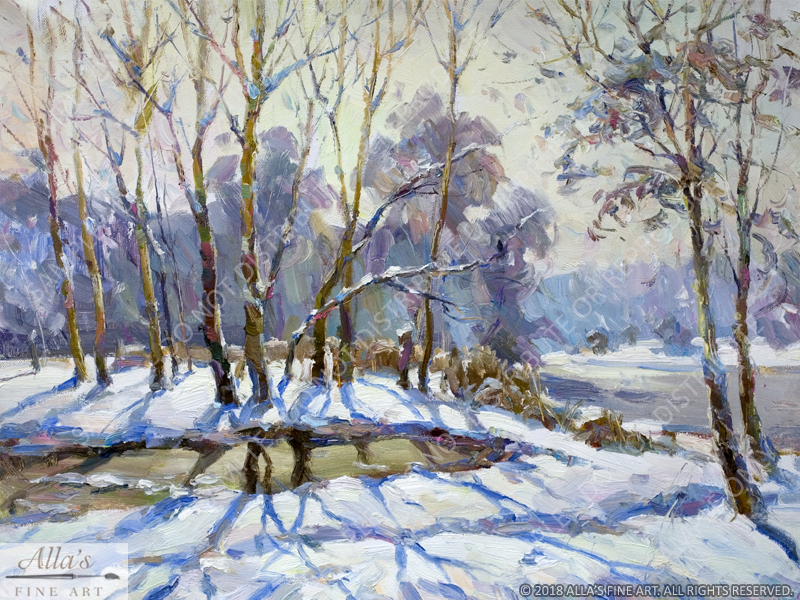 Winter Snow - Original Artwork