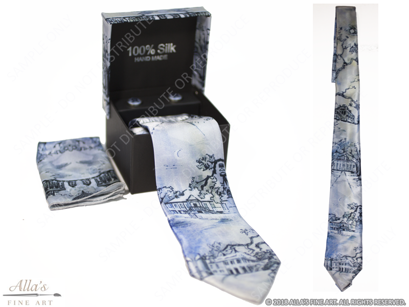 Plantation Silk Tie