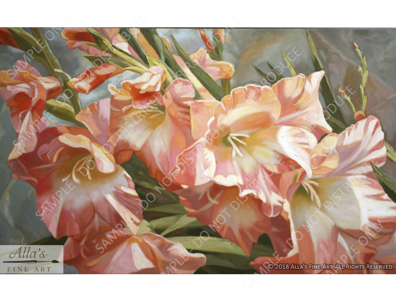 Gladioluses - Original Artwork