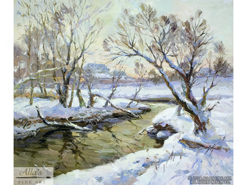 Snowy Creek - Original Artwork