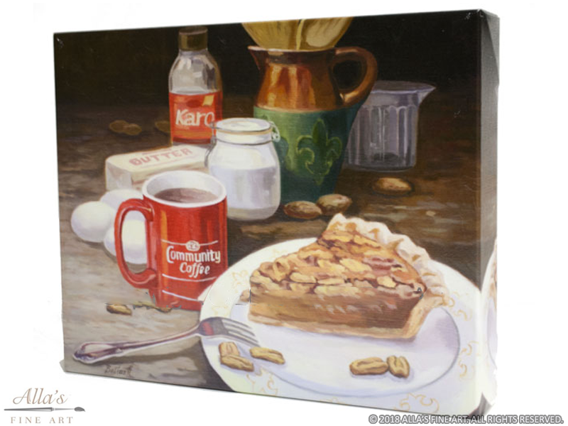 Southern Pecan Pie And Community Coffee