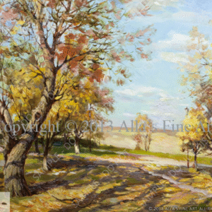 Autumn In The Country - Original Artwork