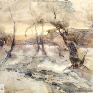 Wintry Landscape - Original Artwork