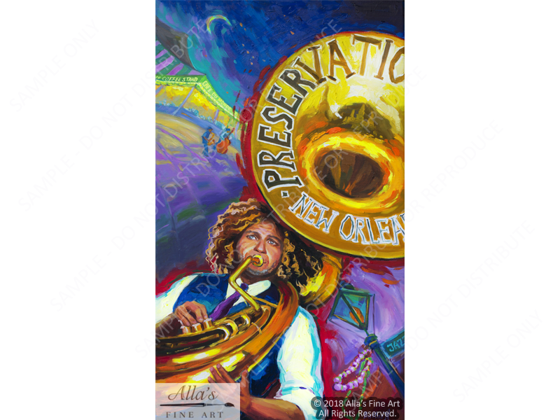 Preservation Hall Jazz - Original Artwork