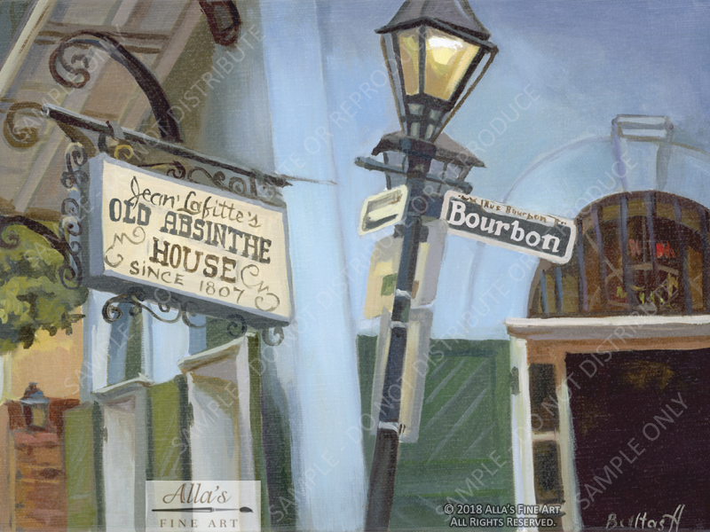 Old Absinthe House At Bourbon