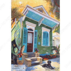 New Orleans Southern Living In A Shotgun House 2