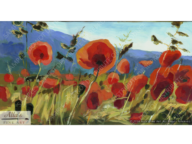 Wild Flowers - Original Artwork