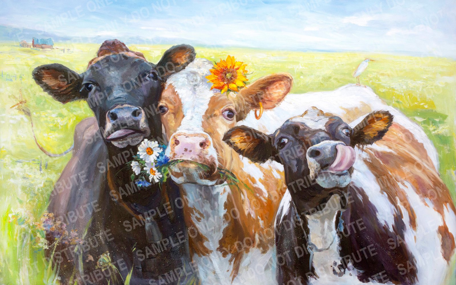 Cow family